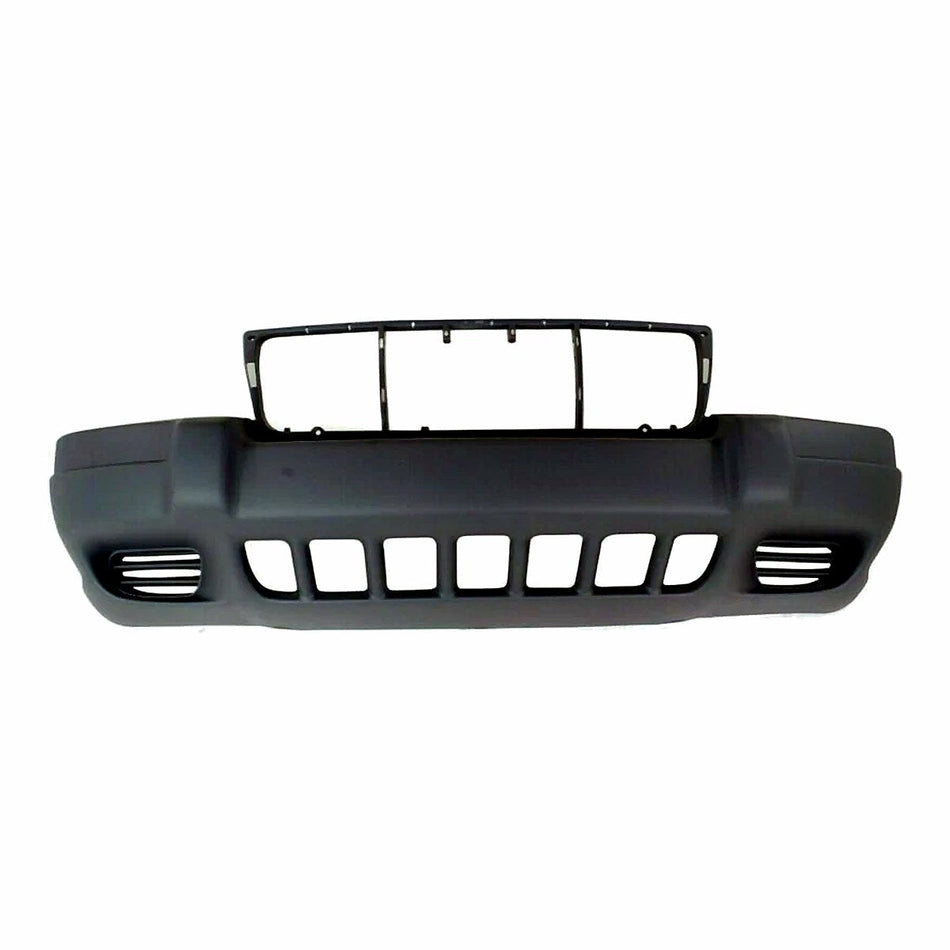 1999-2003 Jeep Grand_Cherokee Bumper Front Textured Laredo Without Fog_CH1000264