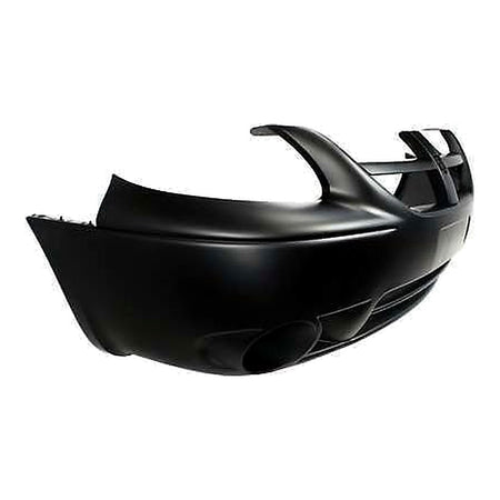 2005-2007 Dodge Caravan Bumper Front Primed With Fog Light Hole_CH1000430-3
