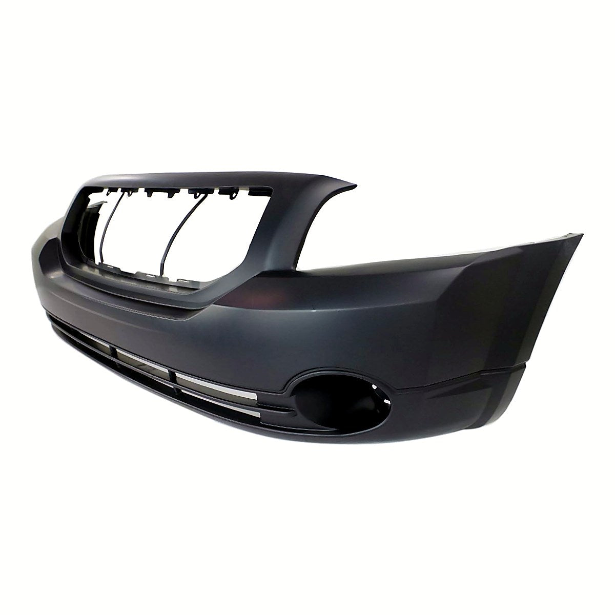 2008-2012 Dodge Caliber Bumper Front Primed With Fog Light Hole Exclude Srt_CH1000870-2