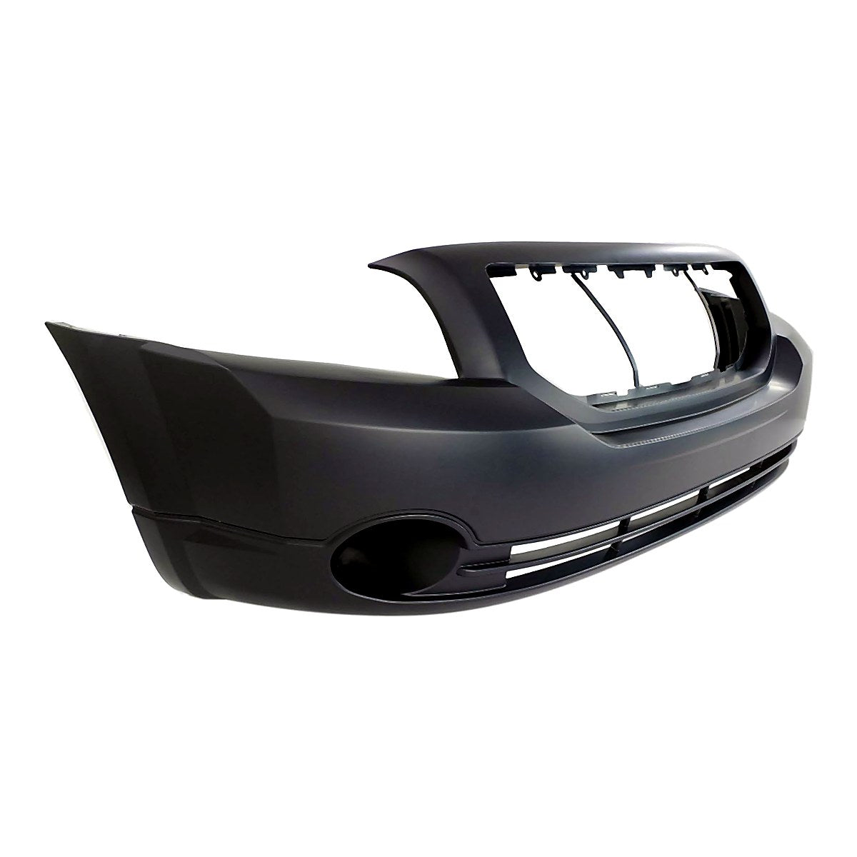 2008-2012 Dodge Caliber Bumper Front Primed With Fog Light Hole Exclude Srt_CH1000870-3