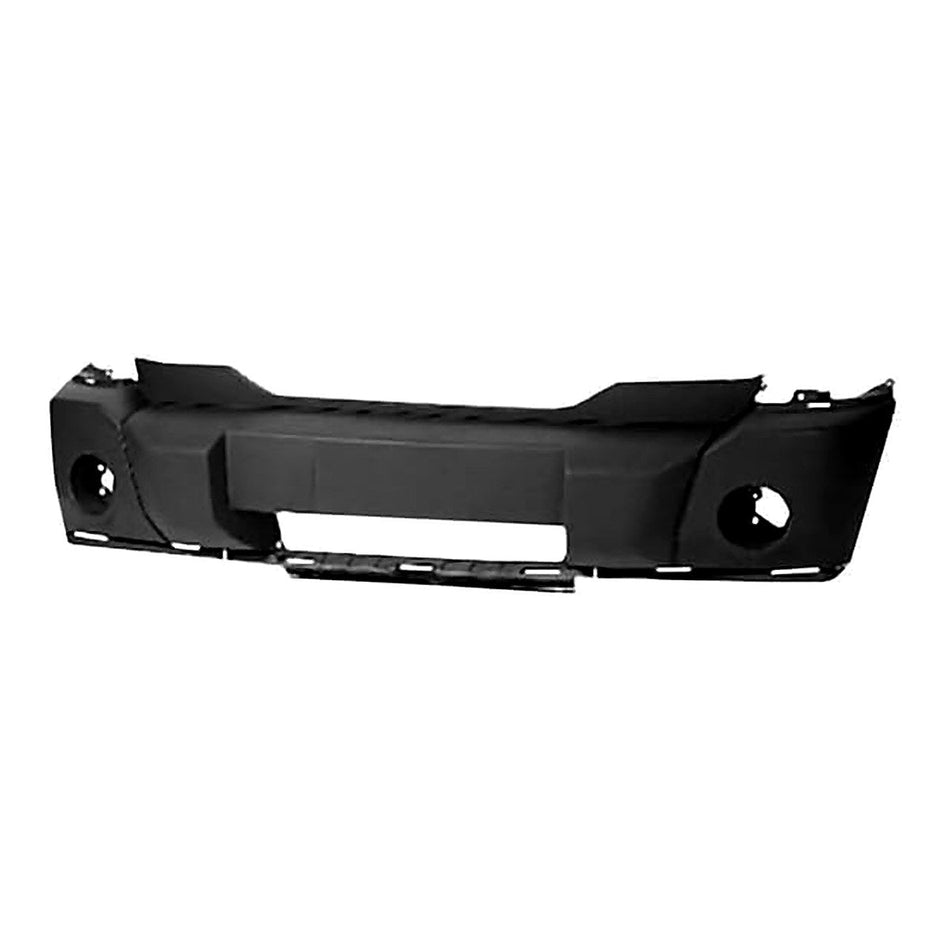 2007-2009 Dodge Nitro Bumper Front Textured Dark Gray With Fog Light Hole_CH1000885