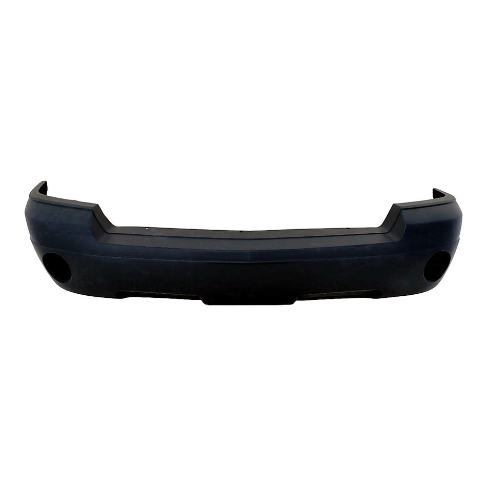 2005-2007 Dodge Dakota Bumper Front Textured Gray Without Fog Without Moulding_CH1000895