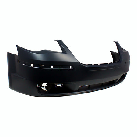 2008-2010 Chrysler Town_And_Country Bumper Front Primed Without Washer Hole With Moulding Hole_CH1000929-2