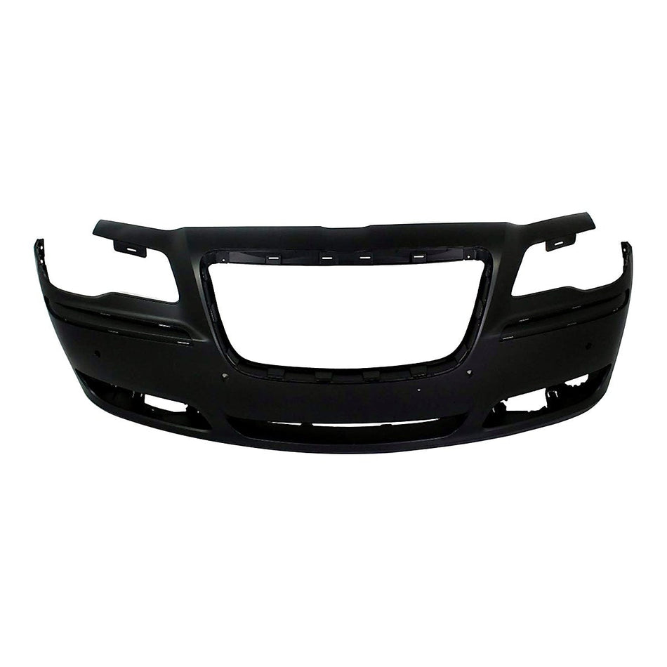 2011-2014 Chrysler 300 Bumper Front With Sensor Hole Primed Exclude Srt-8_CH1000A01
