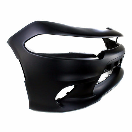 2015-2023 Dodge Charger Bumper Front Primed With Hood Scoop Exclude 20-23 Wide Body_CH1000A23-3