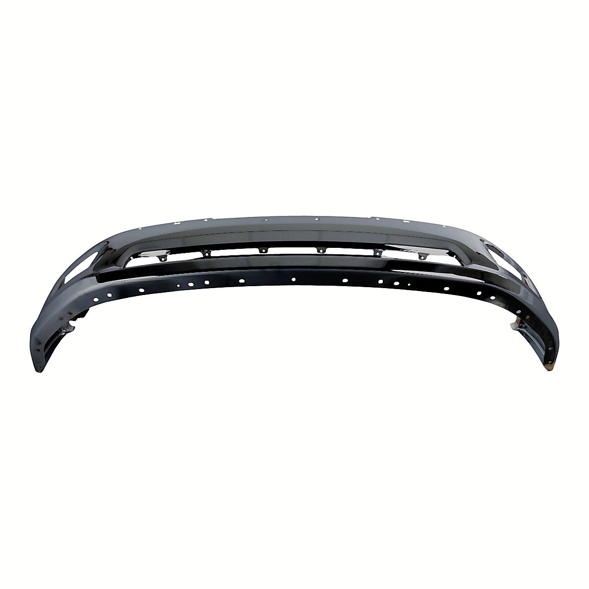 2009-2010 Dodge 1500 Bumper Face Bar Front Chrome With Fog Light Hole Without Sport_CH1002386-3