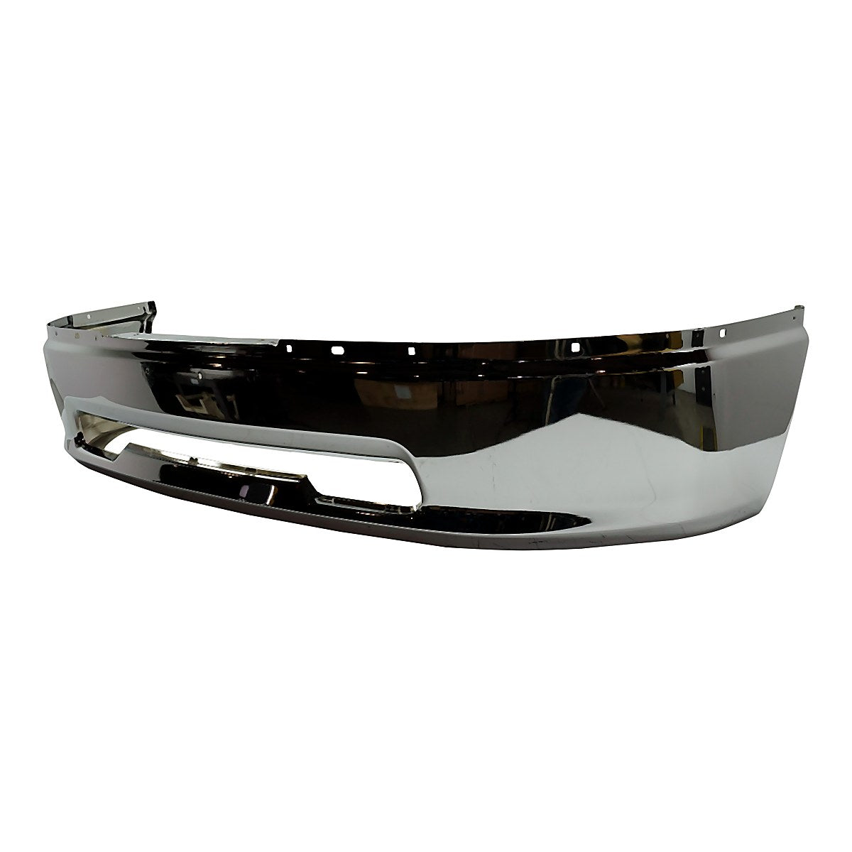 2009-2010 Dodge 1500 Bumper Face Bar Front Chrome Without Fog Hole Without Sport_CH1002387-3