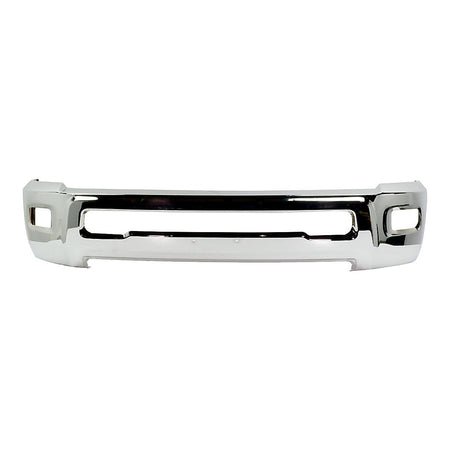 2010 Dodge 2500 Bumper Face Bar Front Chrome With Fog Light Hole_CH1002390