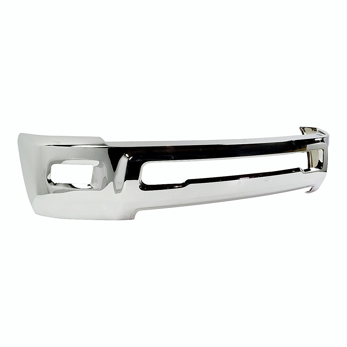2010 Dodge 2500 Bumper Face Bar Front Chrome With Fog Light Hole_CH1002390-2