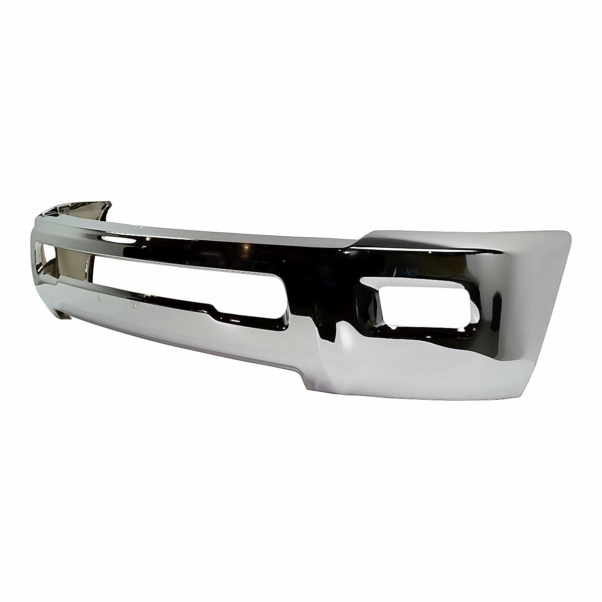 2010 Dodge 2500 Bumper Face Bar Front Chrome With Fog Light Hole_CH1002390-3