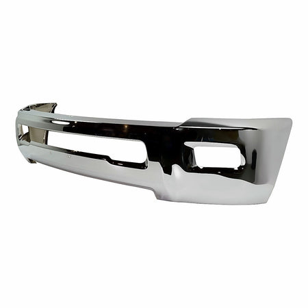 2010 Dodge 2500 Bumper Face Bar Front Chrome With Fog Light Hole_CH1002390-3