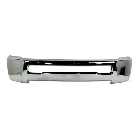 2010 Dodge 2500 Bumper Face Bar Front Chrome Without Fog Hole_CH1002391