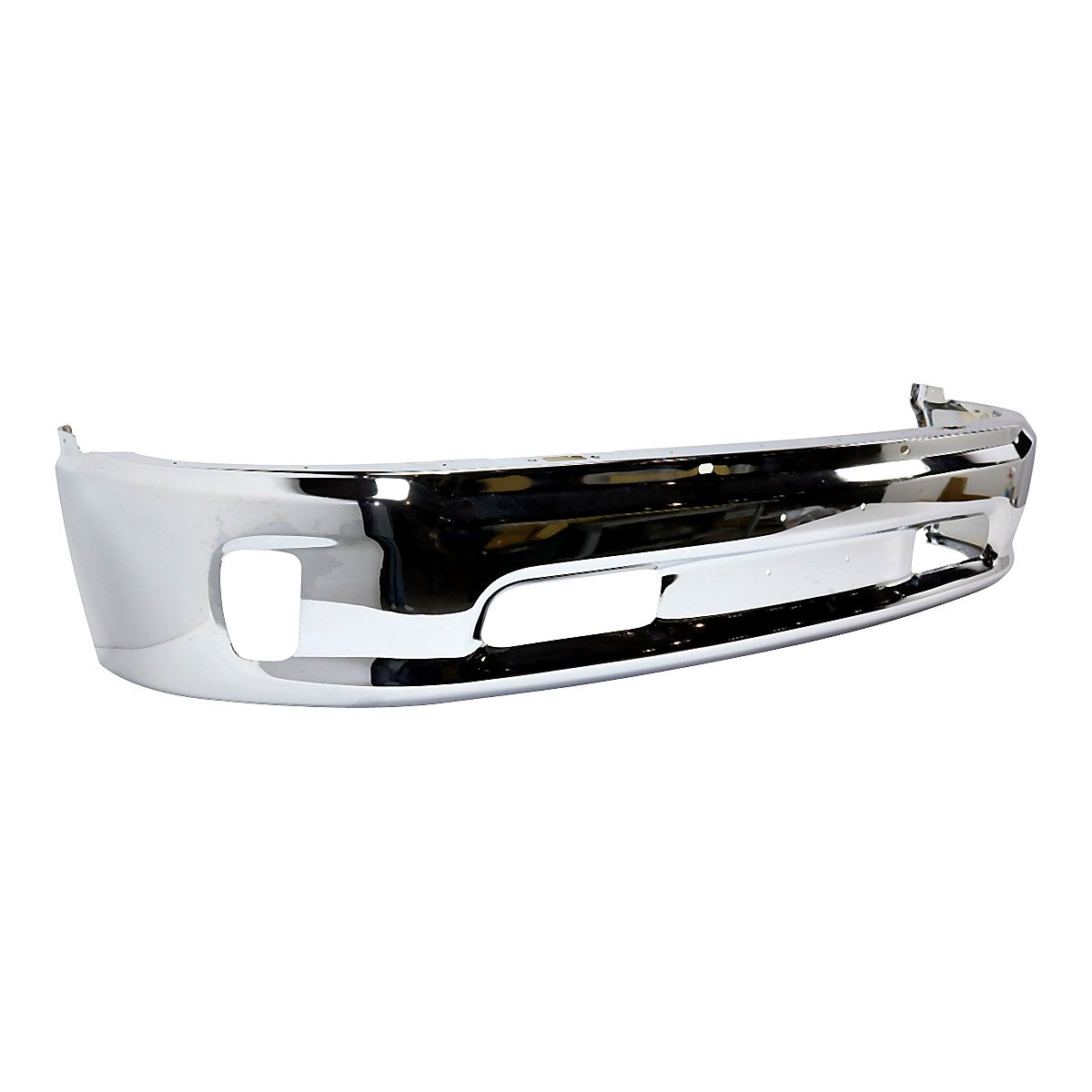 2013-2018 Ram 1500 Bumper Face Bar Front Chrome Without Sensor With Fog Light Hole_CH1002396-2