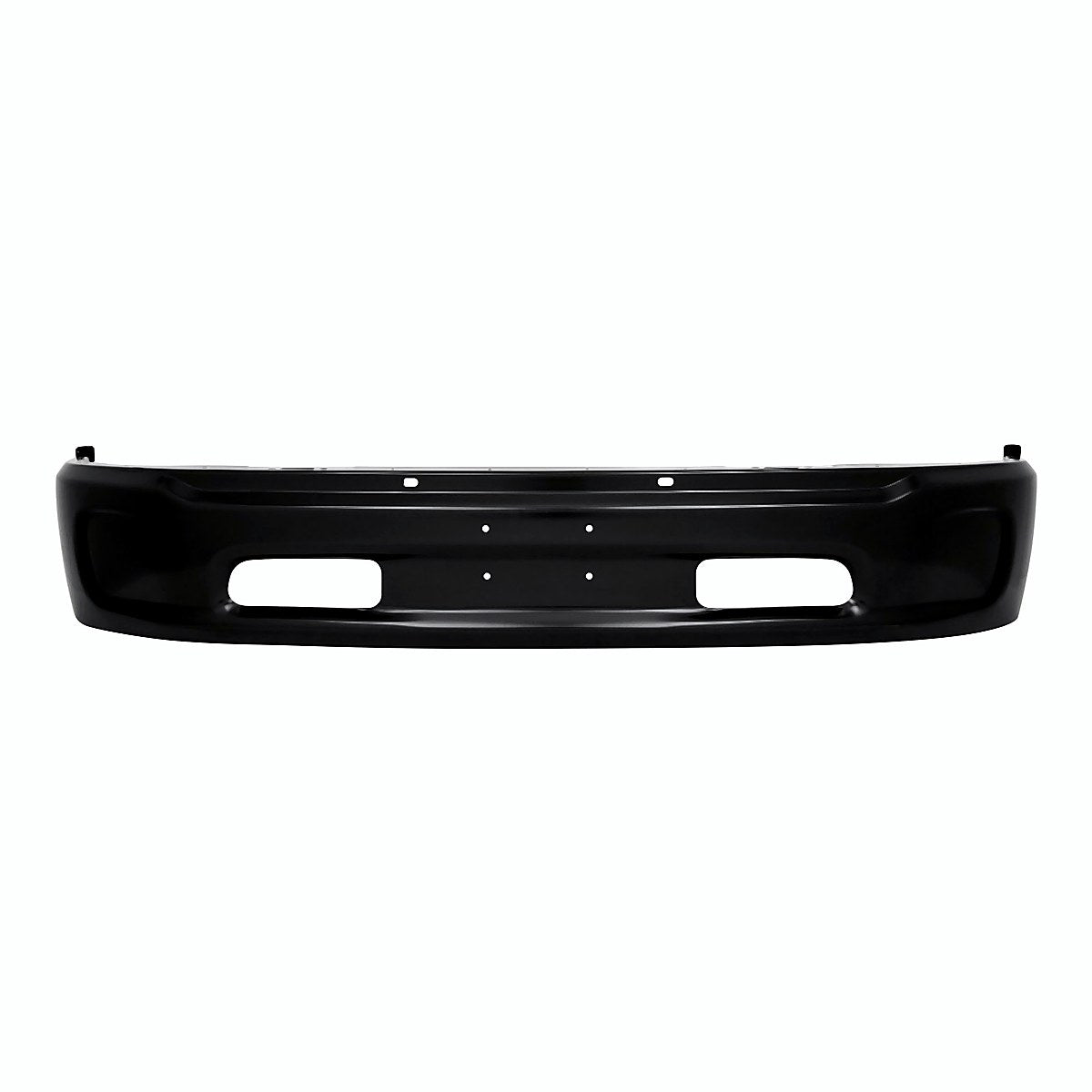 2013-2018 Ram 1500 Bumper Face Bar Front Black Ptm Without Sensor Without Fog Light Hole Exclude Rebel/Warlock – CH1002401-2