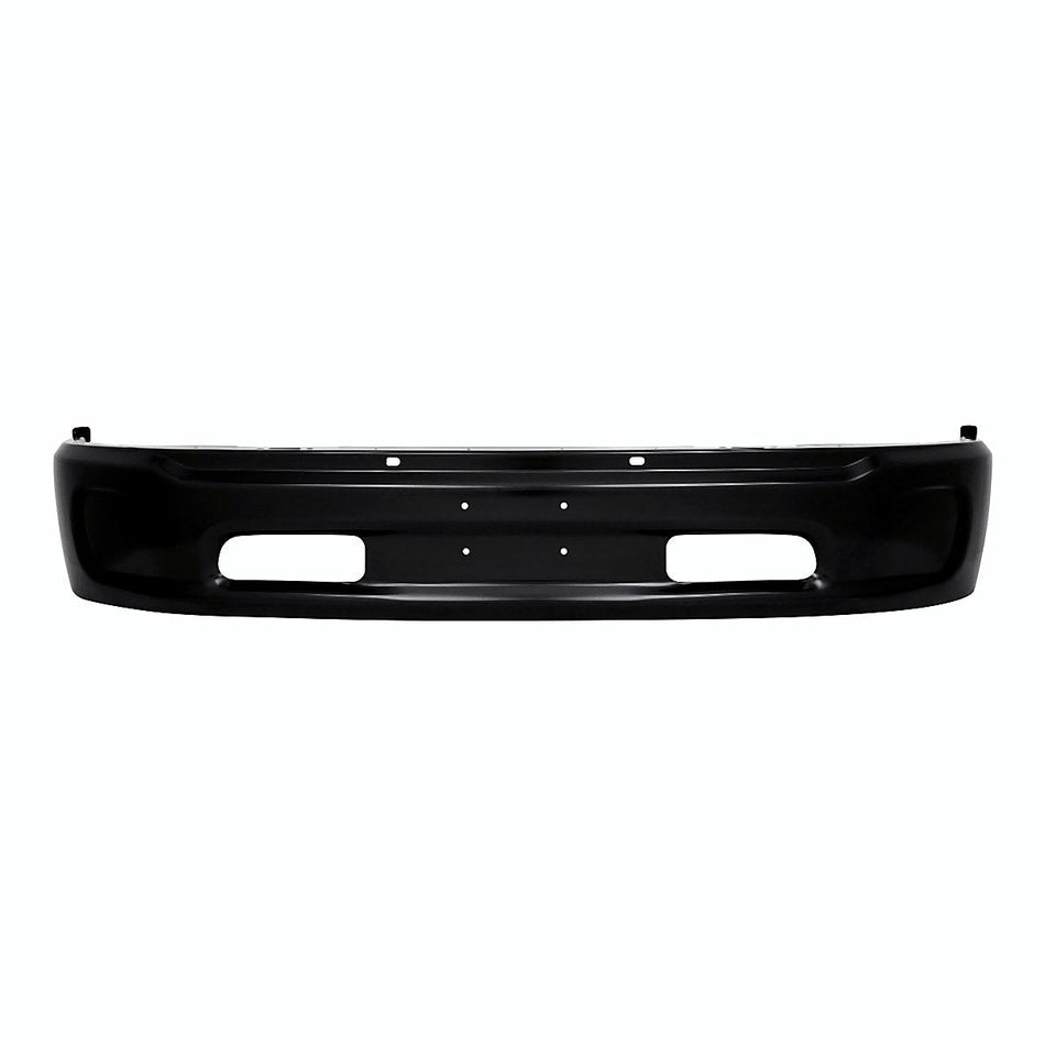 2013-2018 Ram 1500 Bumper Face Bar Front Black Ptm Without Sensor Without Fog Light Hole Exclude Rebel/Warlock – CH1002401-2