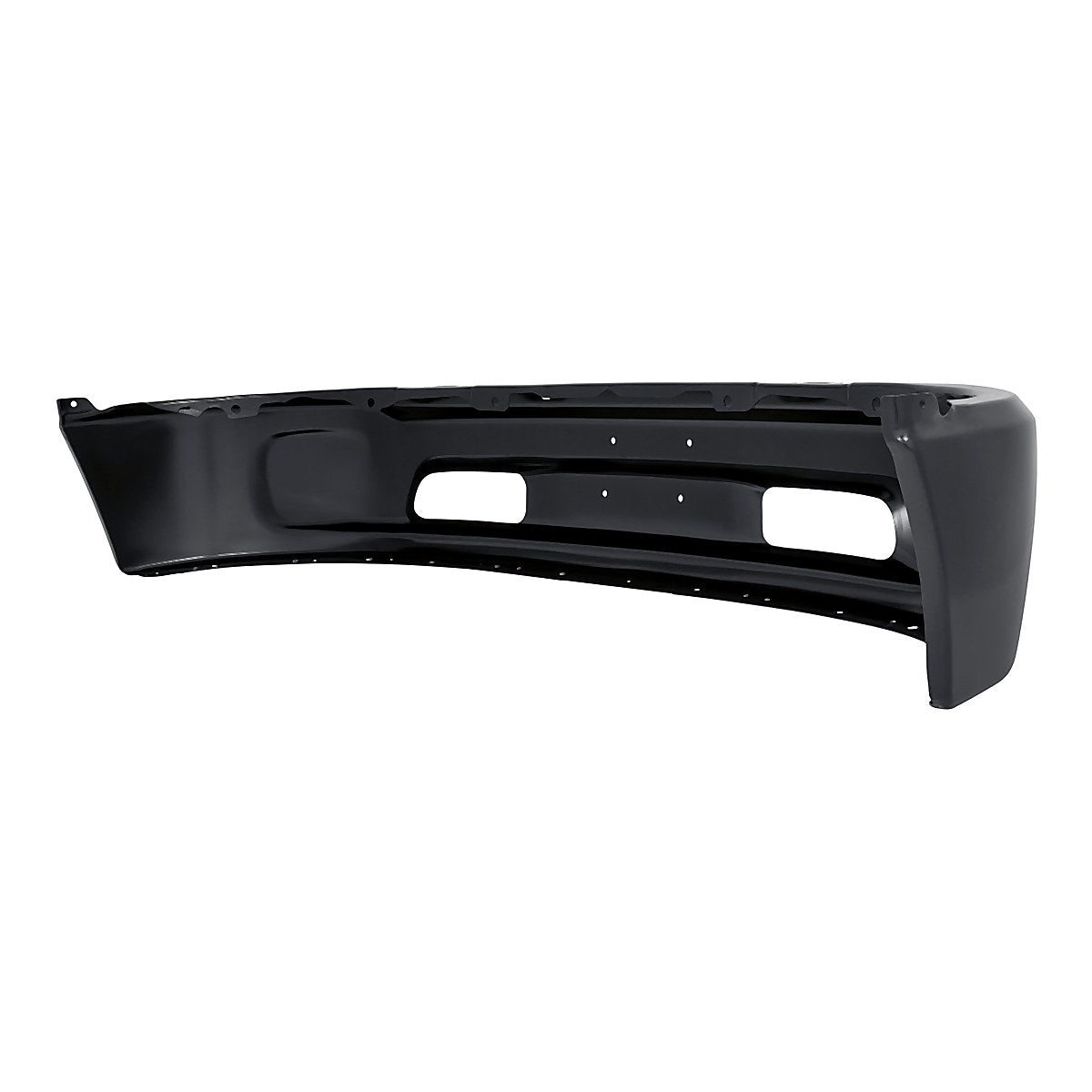2013-2018 Ram 1500 Bumper Face Bar Front Black Ptm Without Sensor Without Fog Light Hole Exclude Rebel/Warlock – CH1002401-3