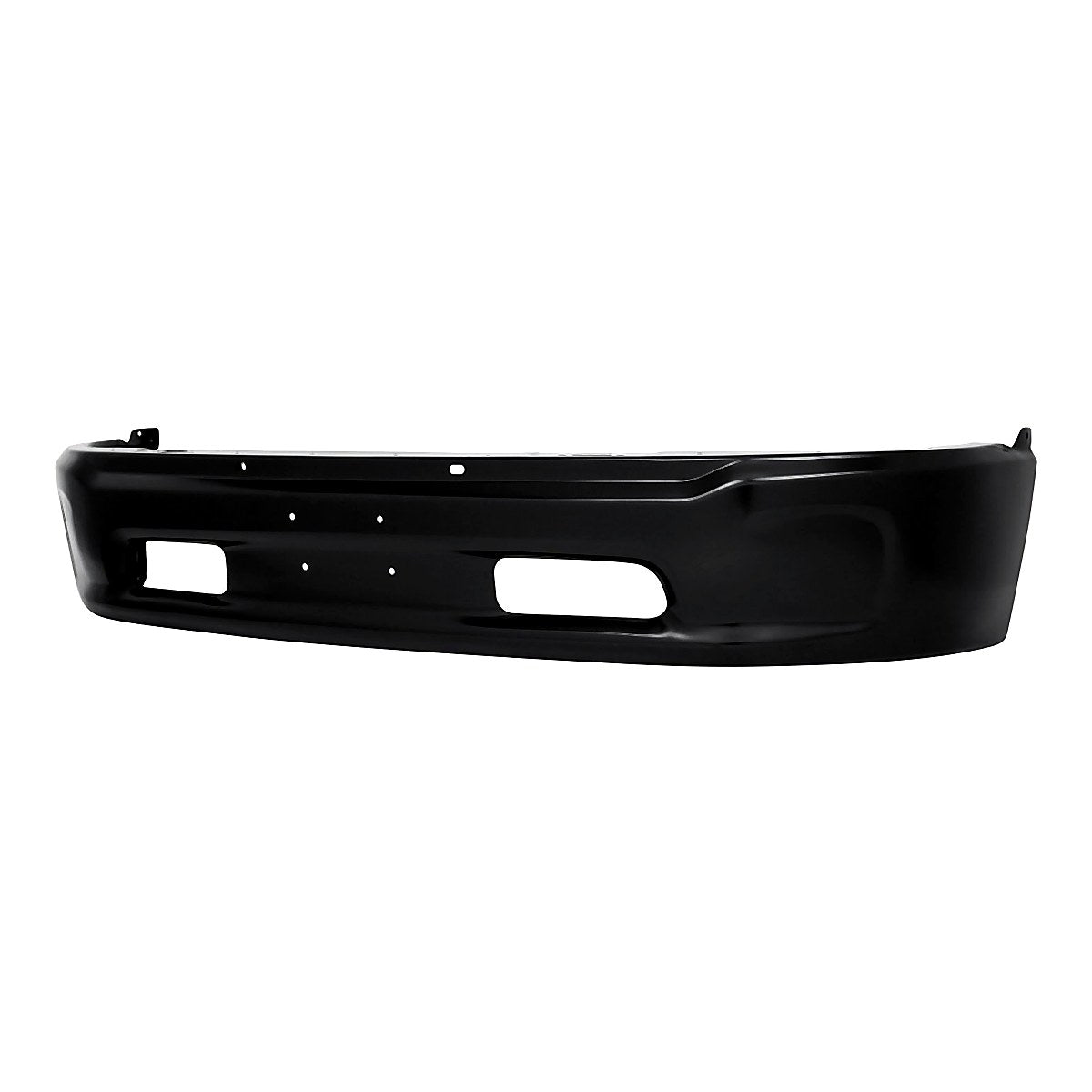 2013-2018 Ram 1500 Bumper Face Bar Front Black Ptm Without Sensor Without Fog Light Hole Exclude Rebel/Warlock – CH1002401-4