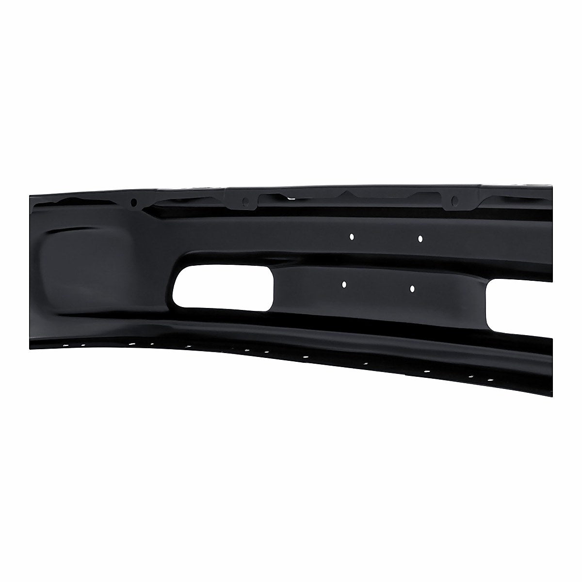 2013-2018 Ram 1500 Bumper Face Bar Front Black Ptm Without Sensor Without Fog Light Hole Exclude Rebel/Warlock – CH1002401-7