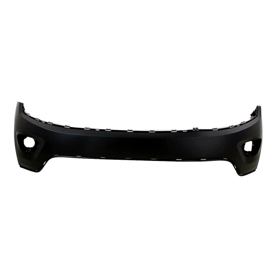 2014-2016 Jeep Grand_Cherokee Bumper Upper Front Primed Without Sensor Hole For Limited/Overland/Laredo Models – CH1014105