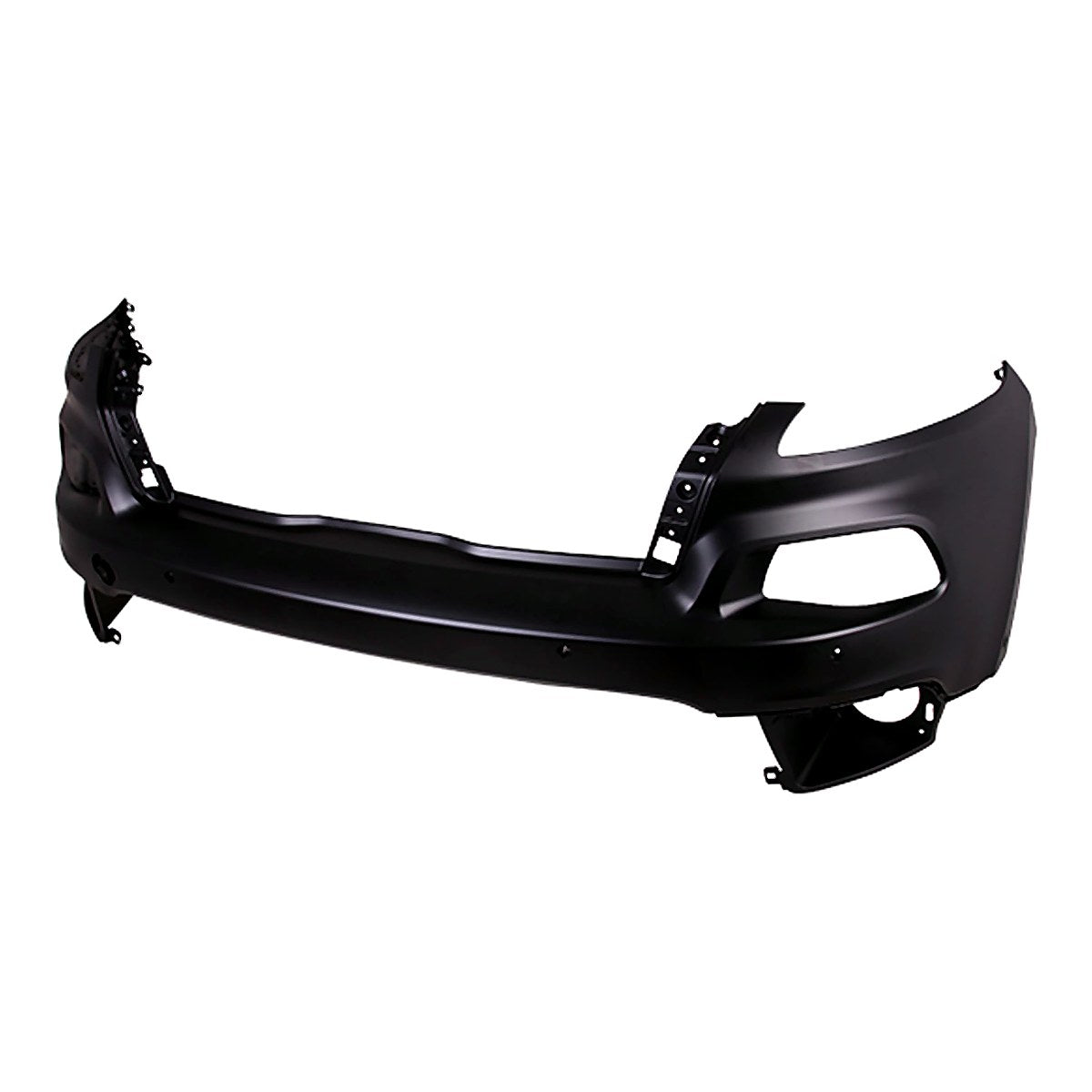 2014-2018 Jeep Cherokee Bumper Upper Front Primed With Sensor/Towith Advanced Park Without Washer Hole Exclude Traidriver Sideawk_CH1014116