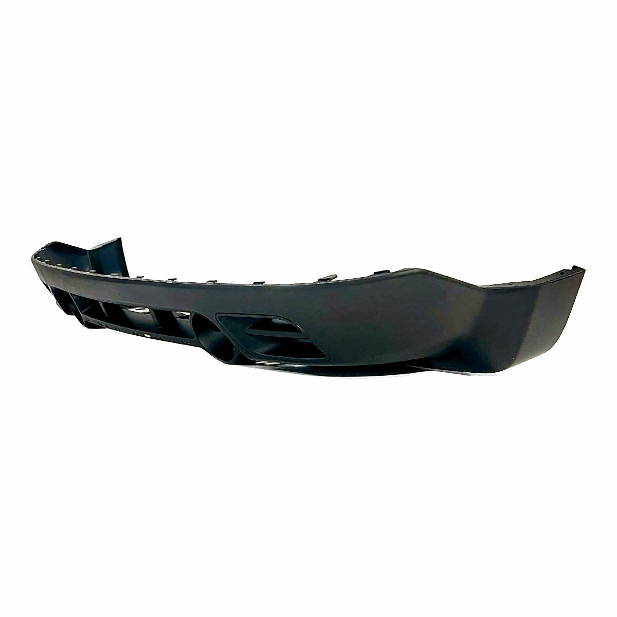 2011-2017 Jeep Patriot Bumper Lower Front Textured Gray Without Tow Hook Hole With Moulding Hole – CH1015113-4