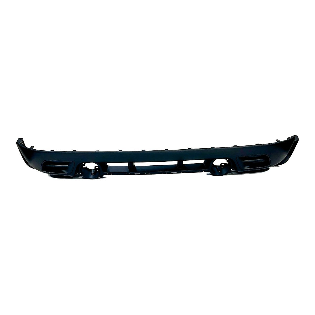 2011-2017 Jeep Patriot Bumper Lower Front Textured Gray Without Tow Hook Hole With Moulding Hole – CH1015113-5