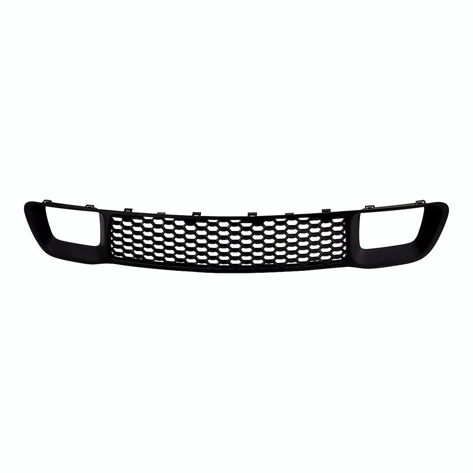 2014-2016 Jeep Grand_Cherokee Grille Lower Matte-Dark Gray Exclude Srt-8 Without Adaptive Cruise Without Tow Hook Hole – Front View (CH1036128)
