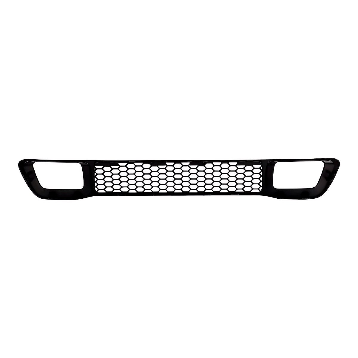 2014-2016 Jeep Grand_Cherokee Grille Lower Matte-Dark Gray Exclude Srt-8 Without Adaptive Cruise Without Tow Hook Hole – Back View (CH1036128)