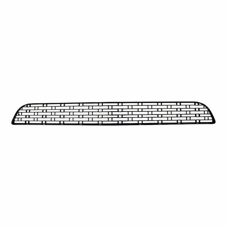 2015-2023 Dodge Challenger Grille Lower Front Without Adaptive Cruise/Wide Body With Round Fogs – Front View (CH1036146)