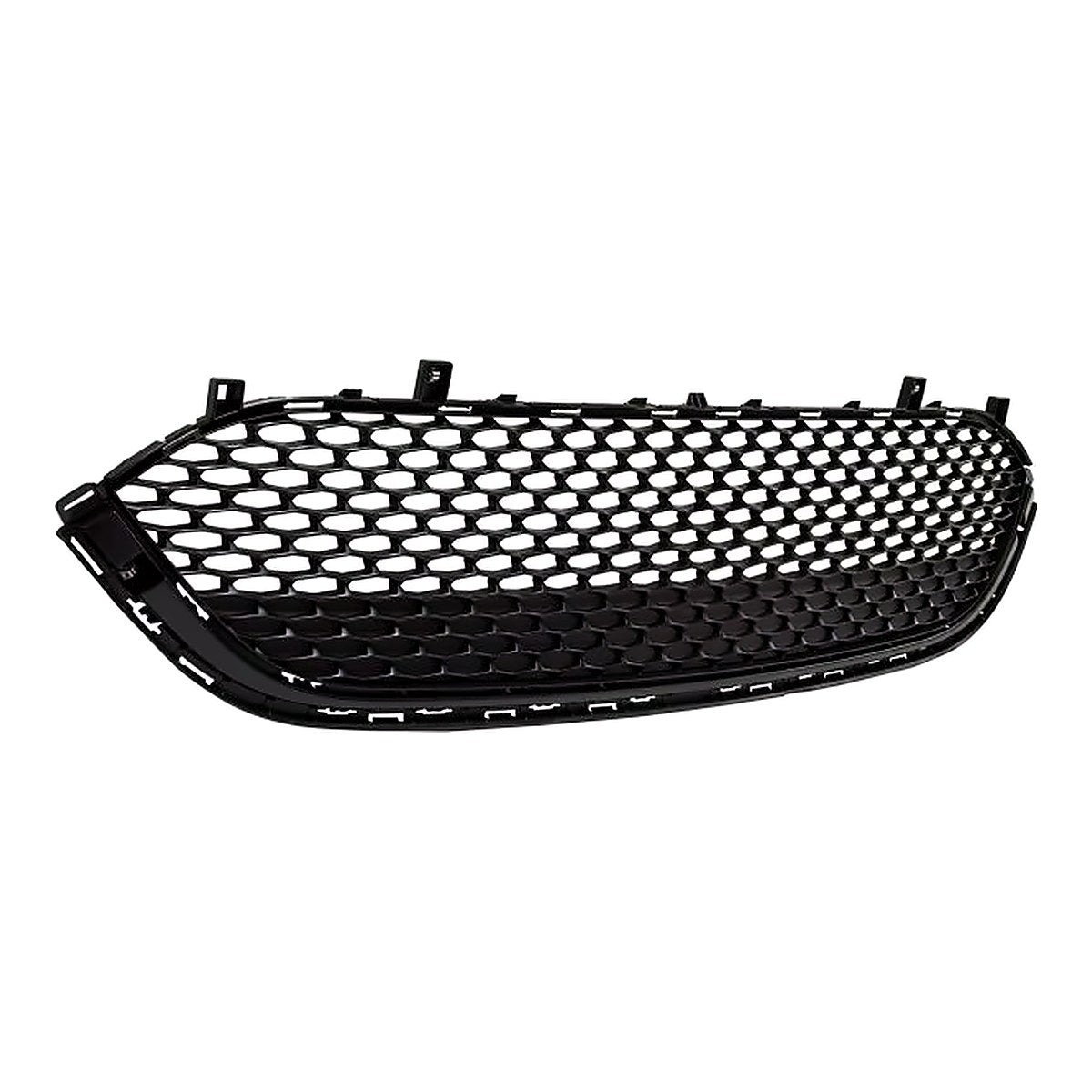 2017-2020 Chrysler Pacifica Grille Lower With Fog Light Without Adaptive Cruise Matte Black Mesh – Side View (CH1036158)