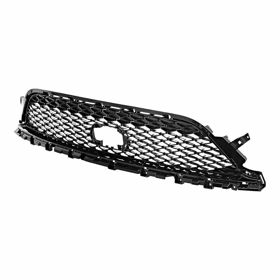 2021-2025 Chrysler Pacifica Grille Front Black Without Park Assist Sensor – Side View (CH1036189)