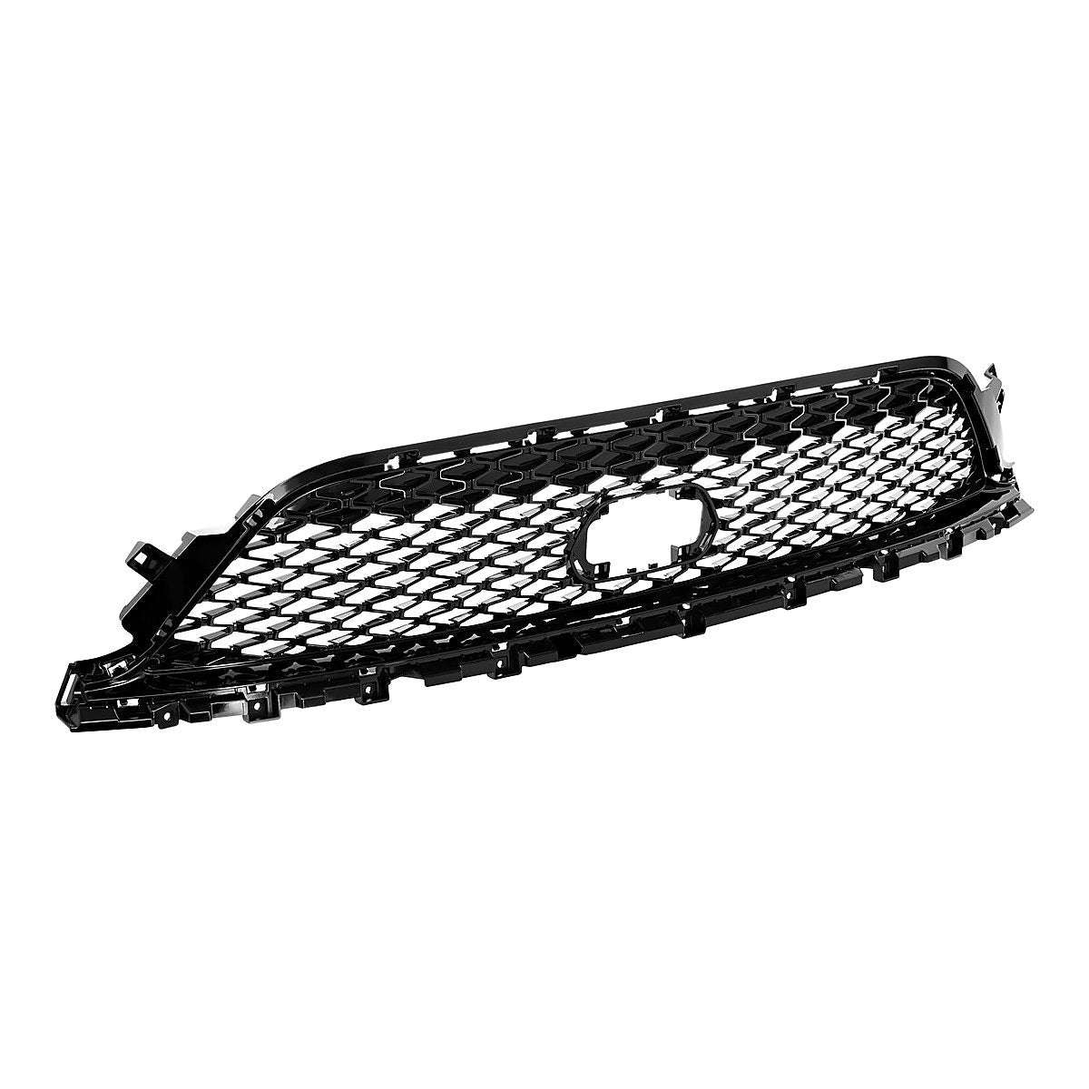 2021-2025 Chrysler Pacifica Grille Front Black Without Park Assist Sensor – Side View (CH1036189)
