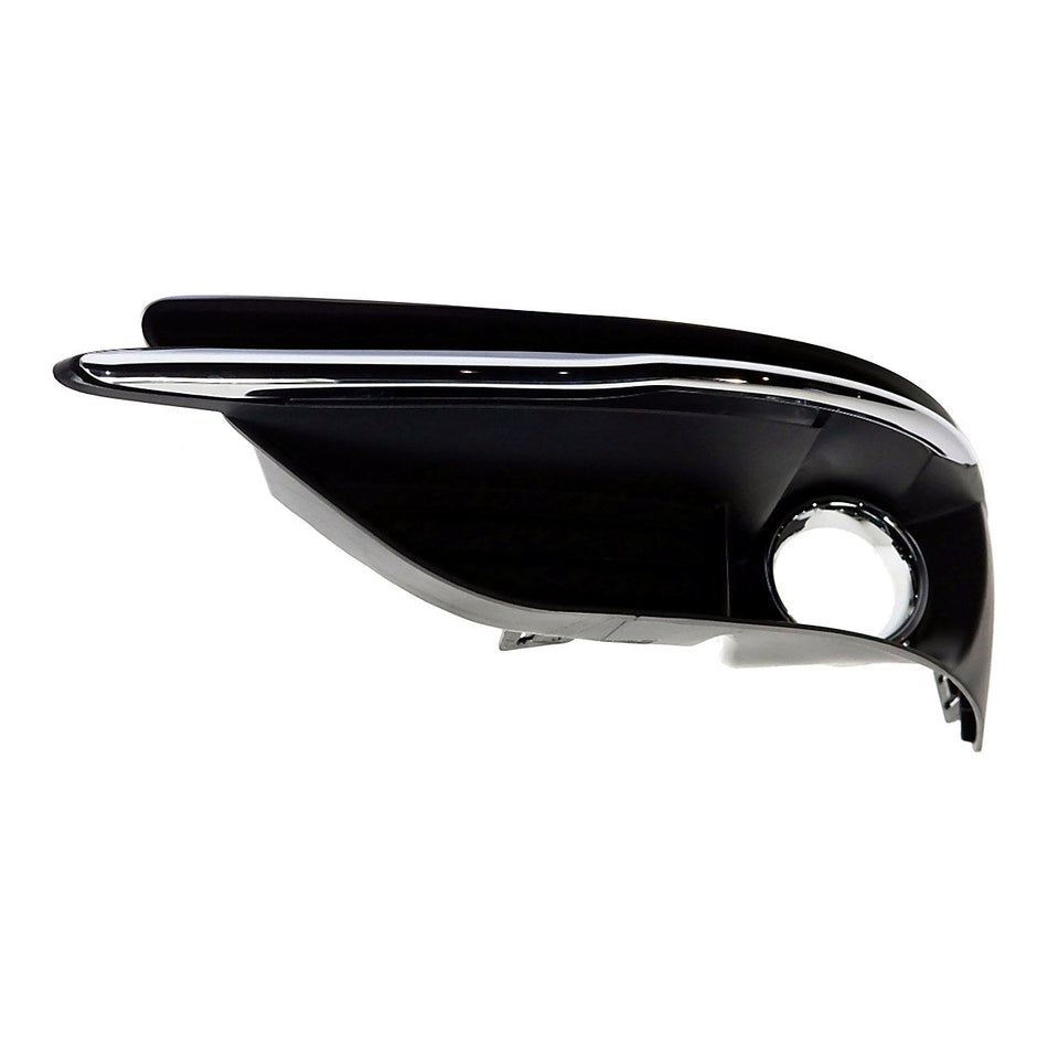 2011-2014 Chrysler 200_Convertible Fog Light Bezel Front Driver Side With Chrome Moulding – Side View (CH1038125)
