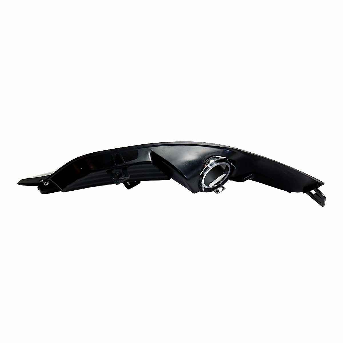 2011-2014 Chrysler 200_Convertible Fog Light Bezel Front Driver Side With Chrome Moulding – Back View (CH1038125)