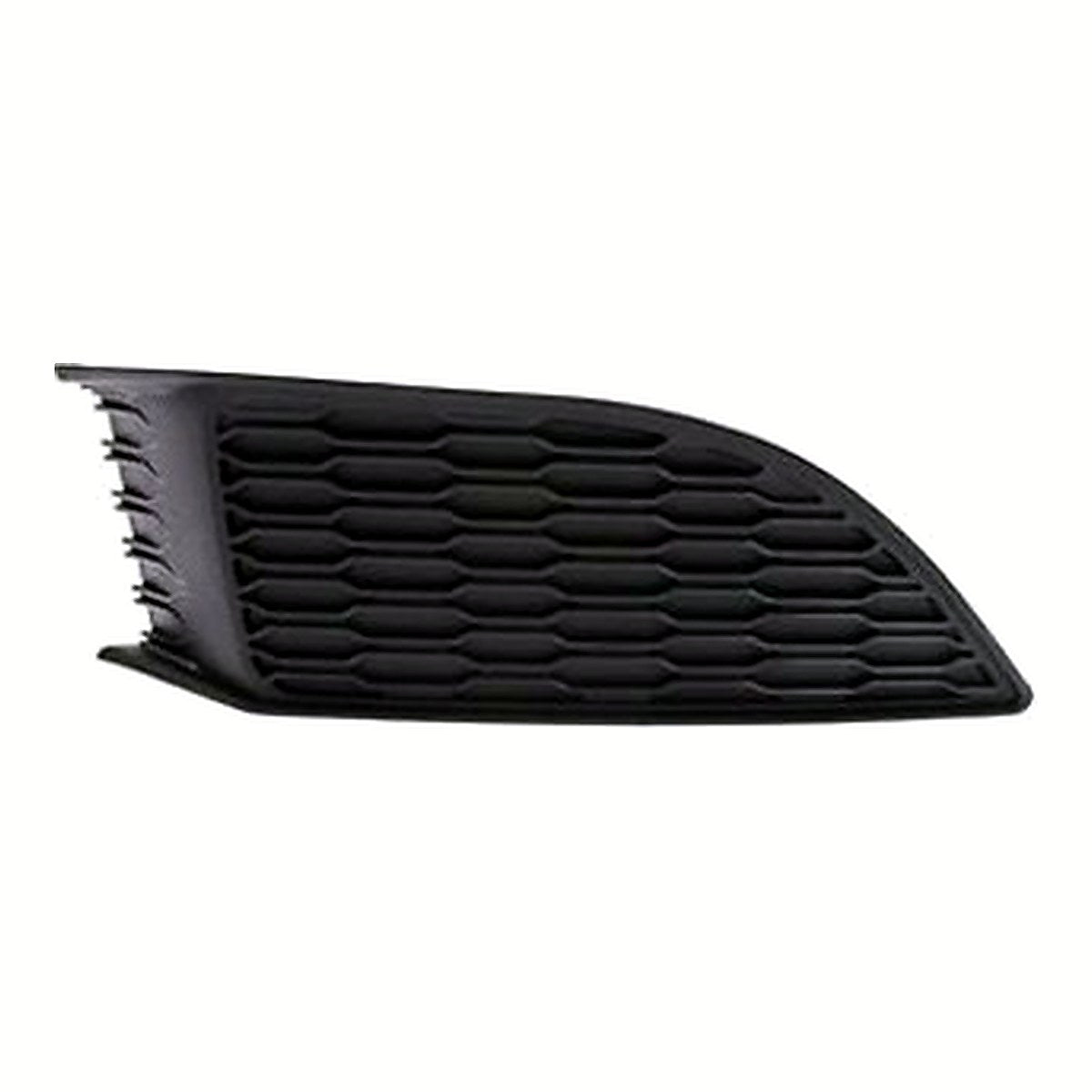 2011-2014 Dodge Charger Fog Light Bezel Front Driver Side With Adaptive Cruise Ctrl Matt-Black – Front View (CH1038132)