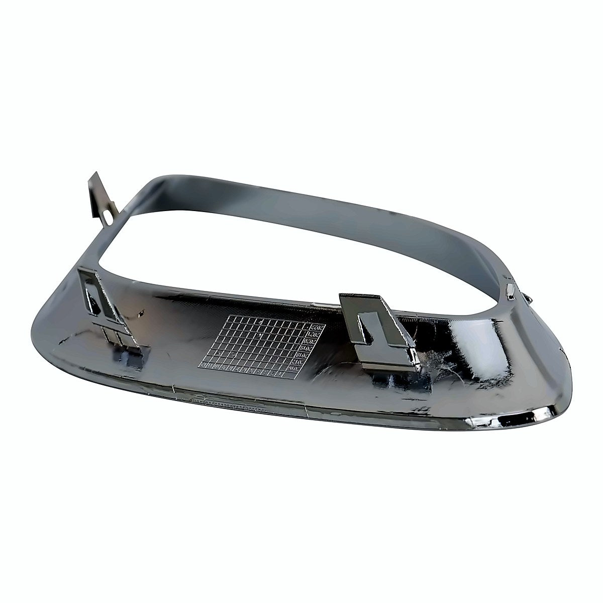 2012-2013 Jeep Grand_Cherokee Grille Lower Moulding Driver Side Outer Chrome Srt-9 – Side View (CH1038137)