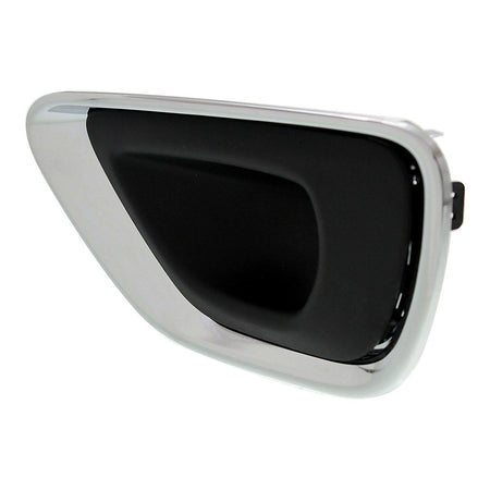 2014-2016 Jeep Grand_Cherokee Fog Light Bezel Front Driver Side Black With Chrome Moulding Ltd/Laredo/Overland – Side View (CH1038147)