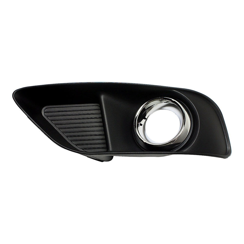2012-2014 Chrysler 300 Fog Light Bezel Front Driver Side With Chrome Ring Srt-8 – Front View (CH1038150)