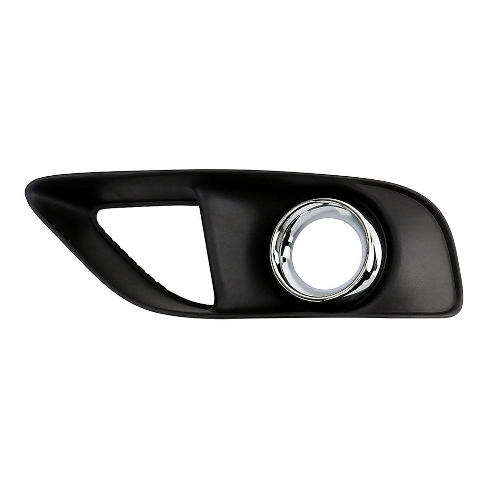 2012-2014 Chrysler 300 Fog Light Bezel Front Driver Side With Chrome Ring Srt-8 With Sensor – Front View (CH1038151)