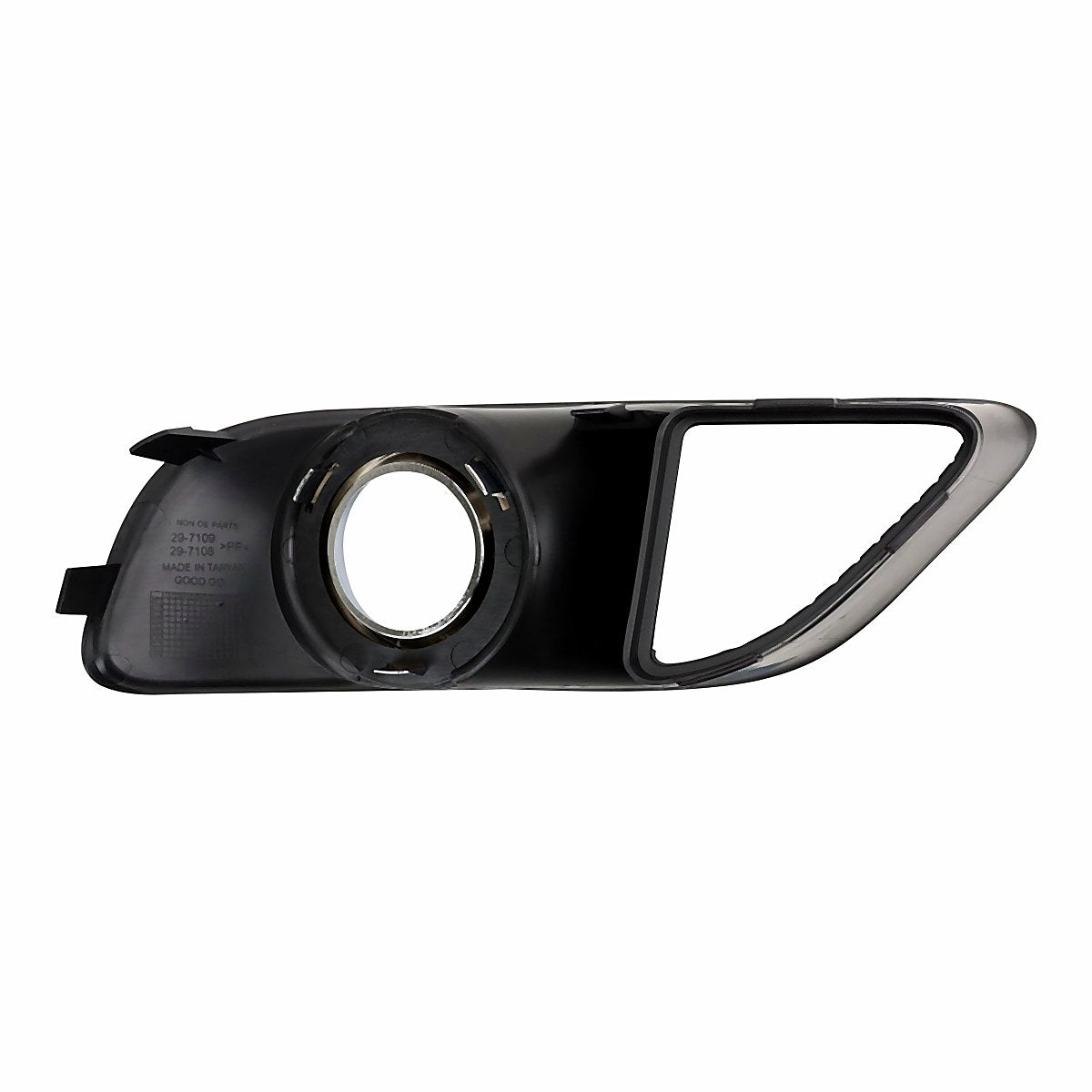 2012-2014 Chrysler 300 Fog Light Bezel Front Driver Side With Chrome Ring Srt-8 With Sensor – Back View (CH1038151)