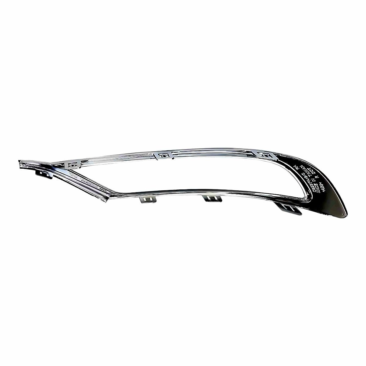 2015-2023 Chrysler 300 Fog Light Trim Front Driver Side Satin Chrome Finish 17-22 S Models Without Appearance Pkg – Side View (CH1038166)