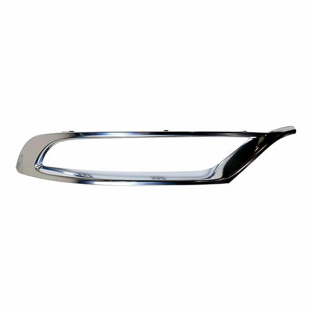 2015-2023 Chrysler 300 Fog Light Trim Front Driver Side Satin Chrome Finish 17-22 S Models Without Appearance Pkg – Back View (CH1038166)