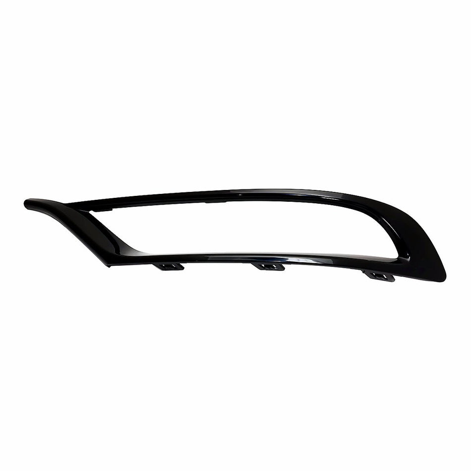 2015-2023 Chrysler 300 Fog Light Trim Front Driver Side Gloss Black Frontontside/Chrome Rearside (Use With Ch1044125 Center Molding) – Front View (CH1038167)