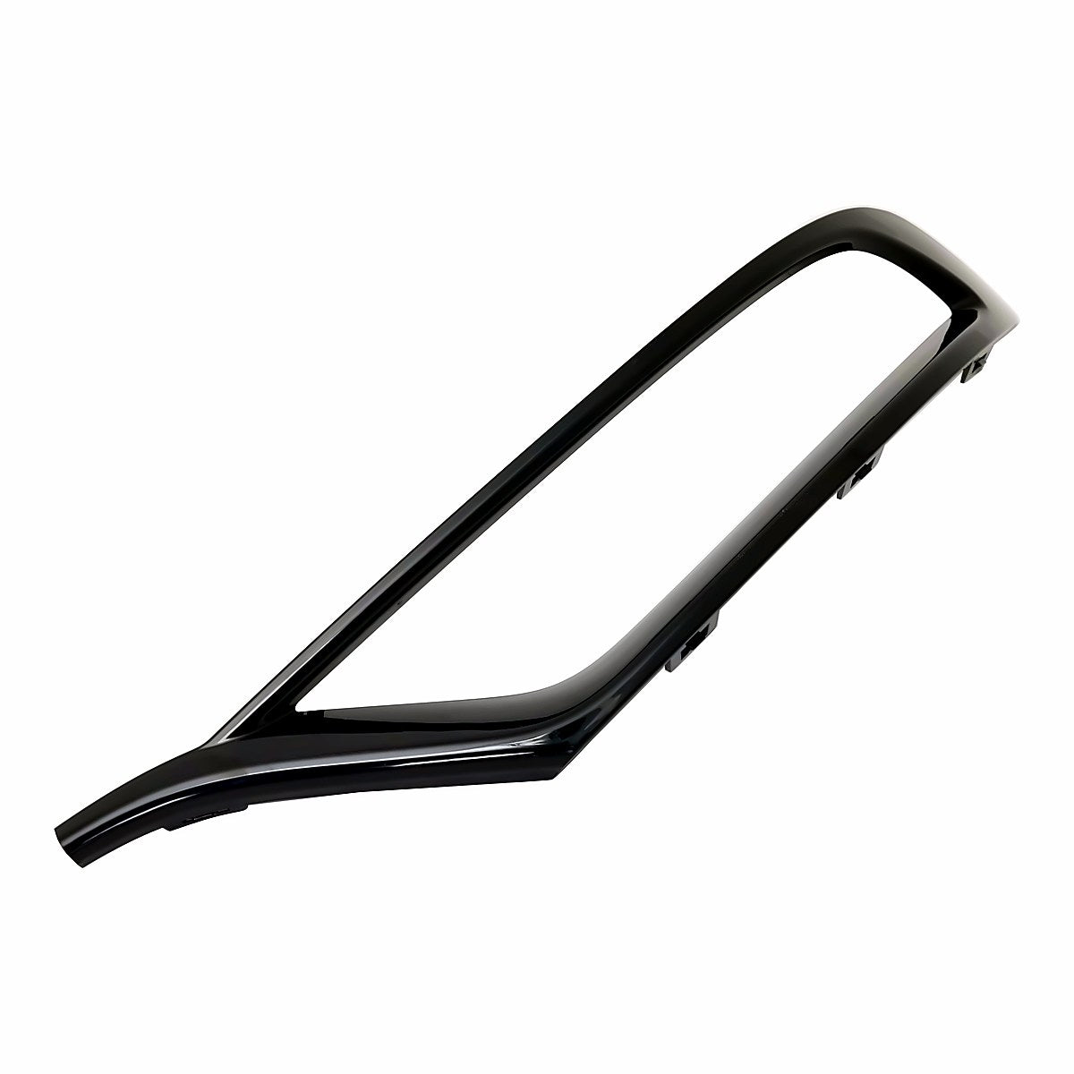 2015-2023 Chrysler 300 Fog Light Trim Front Driver Side Gloss Black Frontontside/Chrome Rearside (Use With Ch1044125 Center Molding) – Side View (CH1038167)