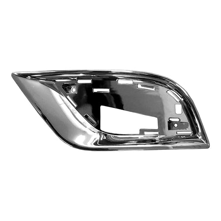 2017-2021 Jeep Grand_Cherokee Fog Light Bezel Front Driver Side Chrome Summit Model – Front View (CH1038186)