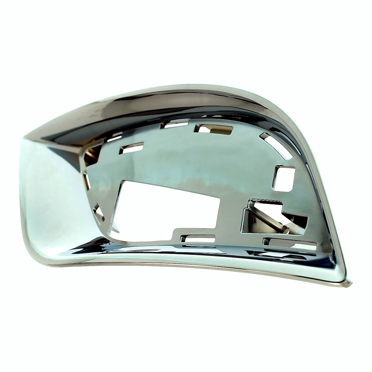 2017-2021 Jeep Grand_Cherokee Fog Light Bezel Front Driver Side Chrome Summit Model – Side View (CH1038186)