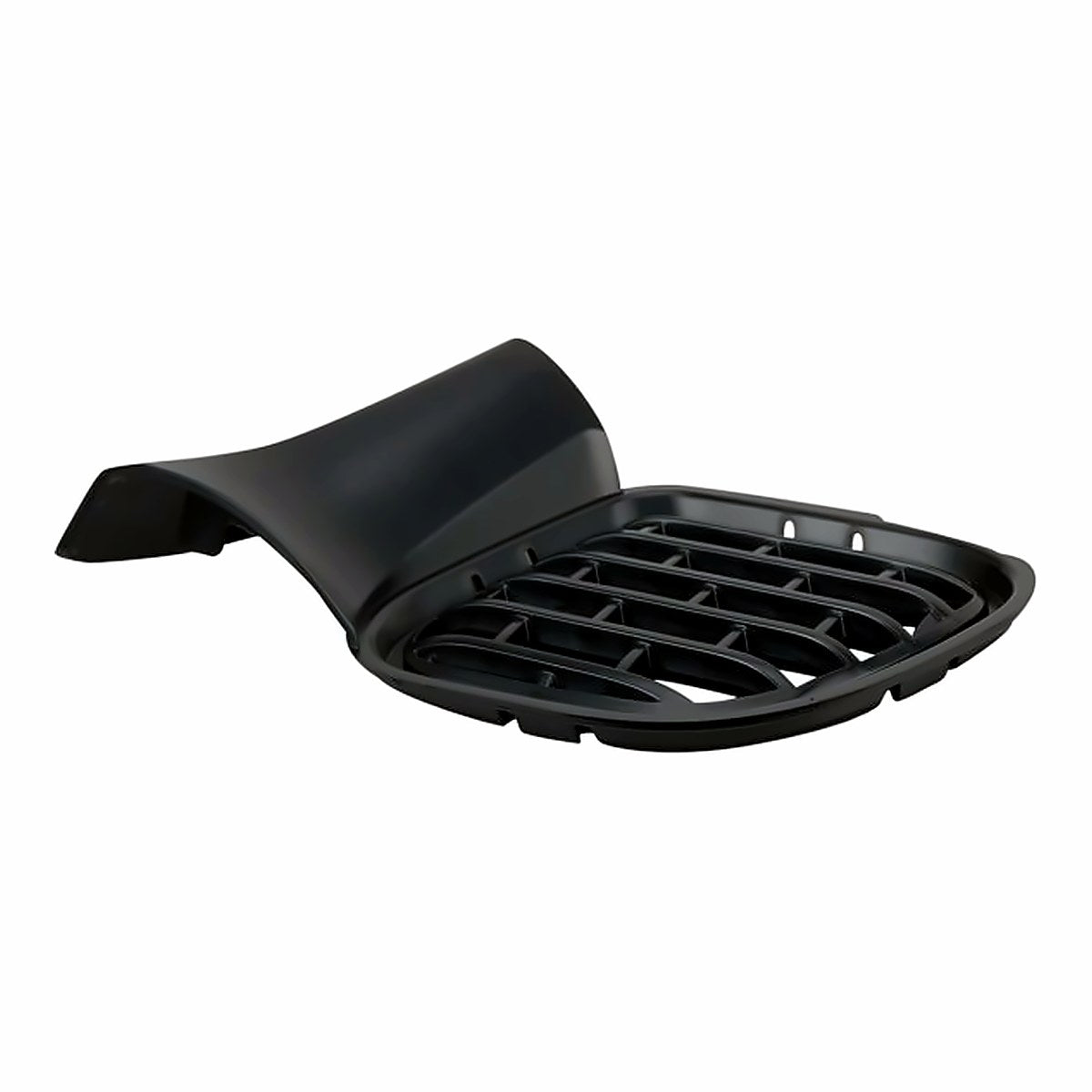 2015-2023 Dodge Challenger Grille Lower Front Driver Side Black (Outer Piece Of 3-Piece Grille Style) – Side View (CH1038187)