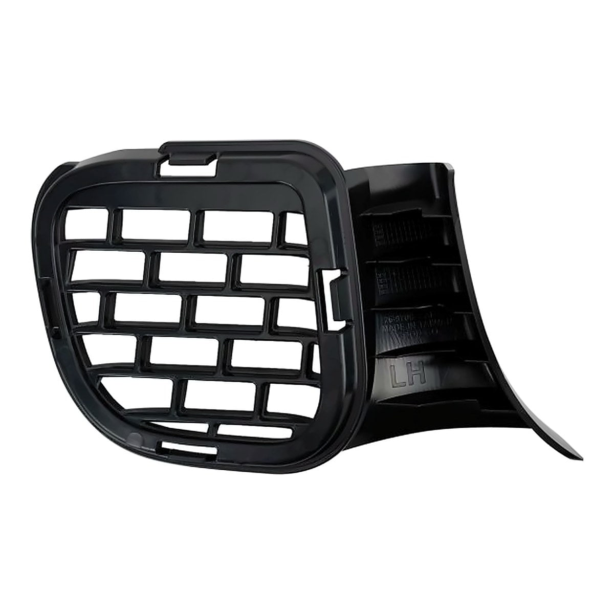 2015-2023 Dodge Challenger Grille Lower Front Driver Side Black (Outer Piece Of 3-Piece Grille Style) – Back View (CH1038187)