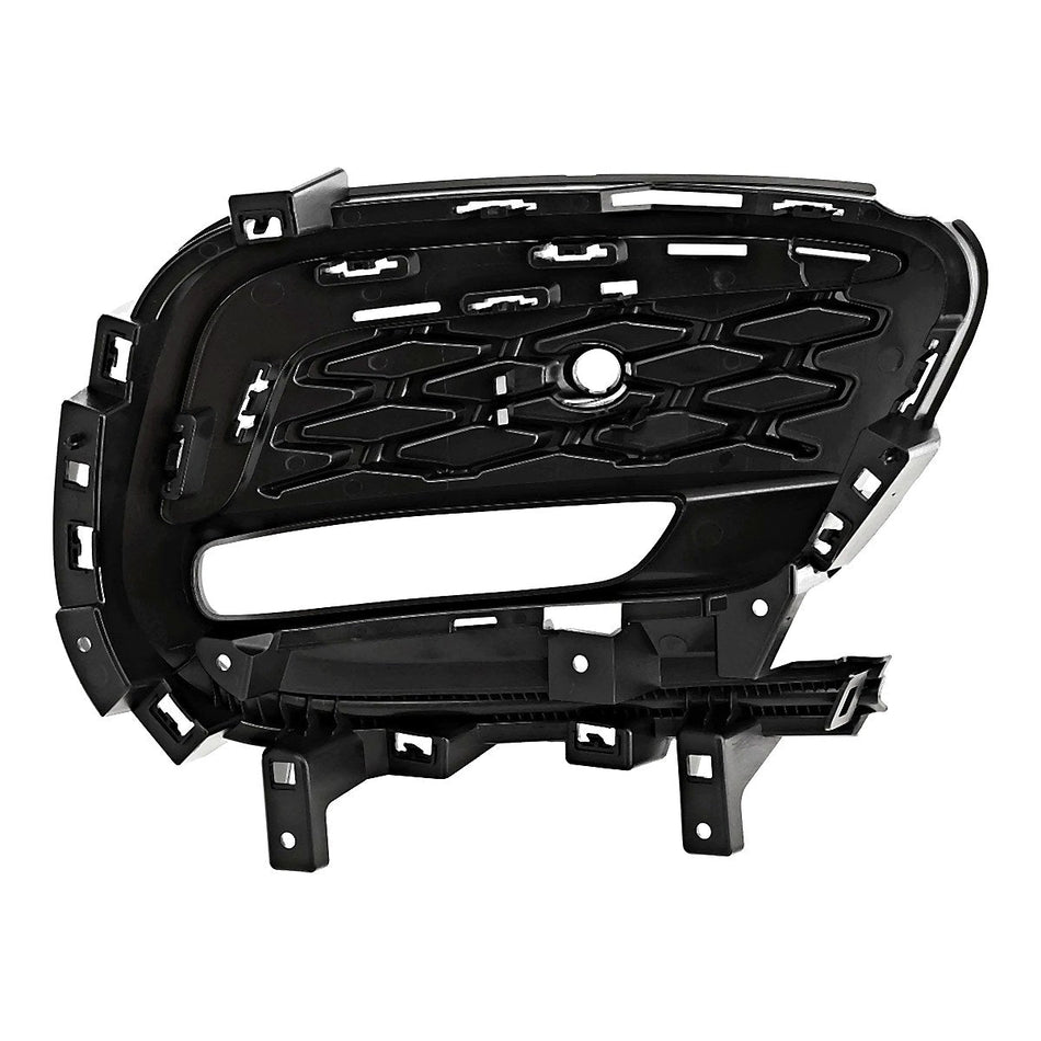 2021-2023 Chrysler Pacifica Fog Light Bezel Front Driver Side Ptd Gloss Black With Sensor – Back View (CH1038217)