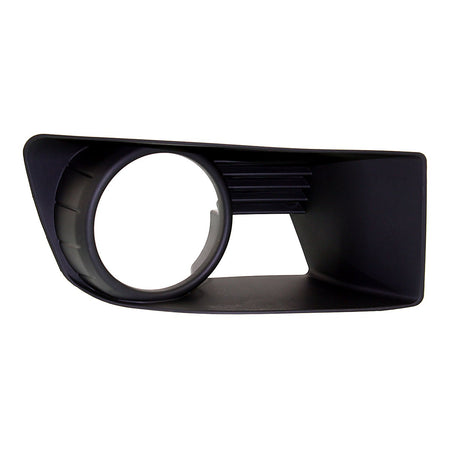 2007-2010 Dodge Caliber Fog Light Bezel Front Passenger Side Matte-Black – Front View (CH1039116)